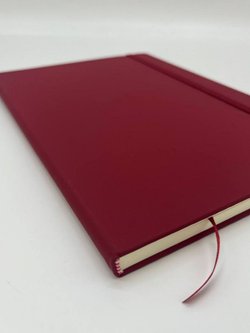 Блокнот В5 25*17см 80 л бордовый (201688429-10)