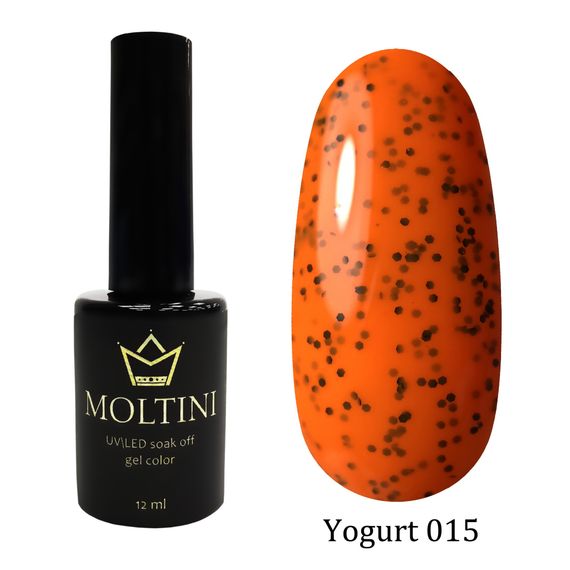 Гель-лак Moltini Yogurt 015, 12 ml