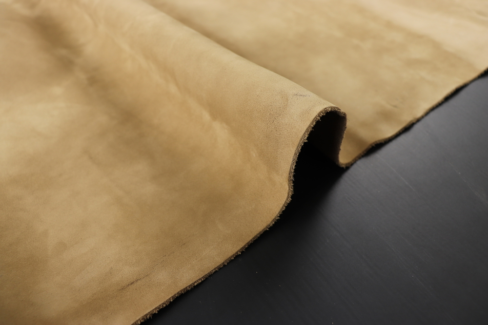 1,4-1,6 Кожа Нубук с разбивкой Песочный