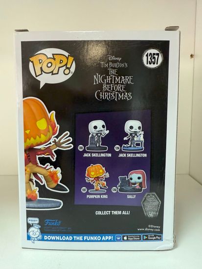 Фигурка Funko POP!(мятая коробка) Disney TNBC 30th Pumpkin King (1357) 72314
