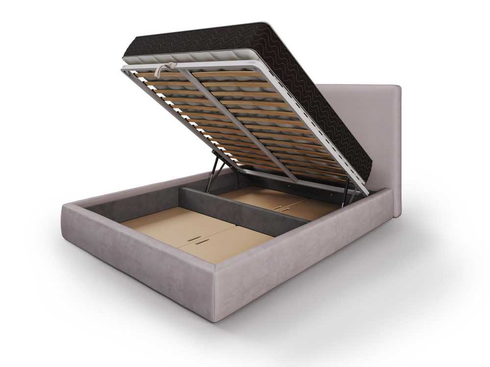 Венеция (Rossa) Кровать двуспальная с основанием 1400мм/1600мм/1800мм с подъемным механизмом