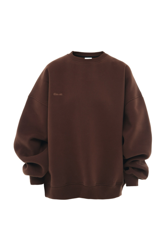 SWEATSHIRT WARM CHOCOLATE