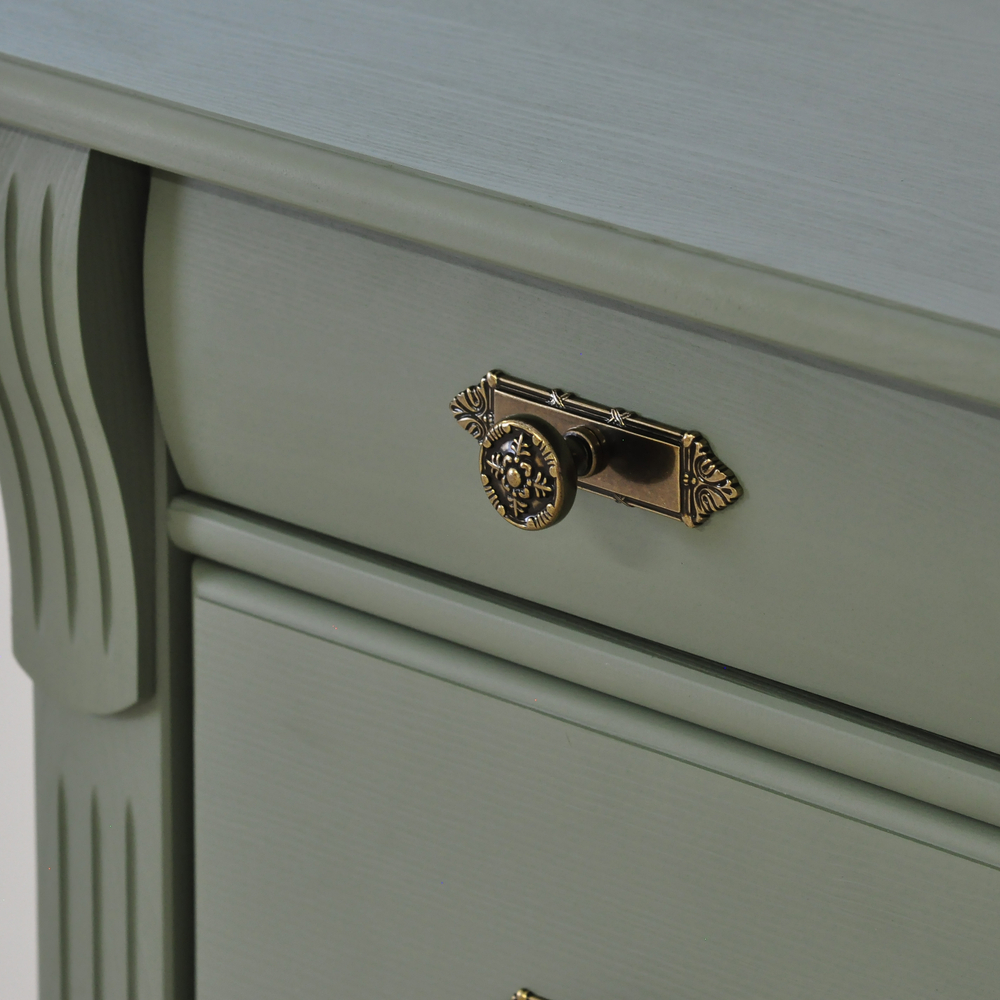 Комод 91х42х85, Susanna, с ящиками для одежды, деревянный, для детской, прихожей, спальни, массив сосны, в викторианском стиле, Dipriz