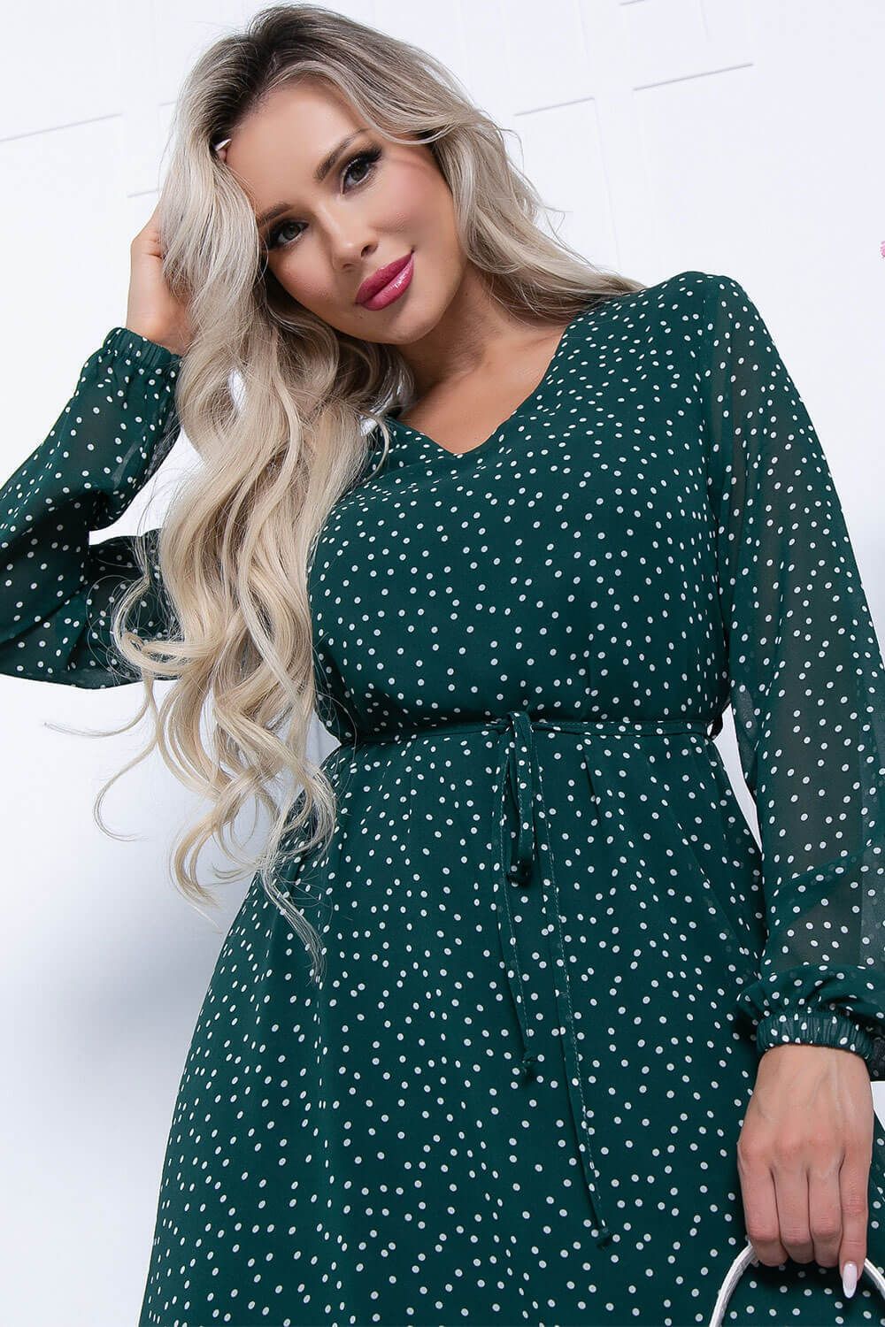 Платье "Волшебная история" (изумруд) П7086 LT Collection (Акция)