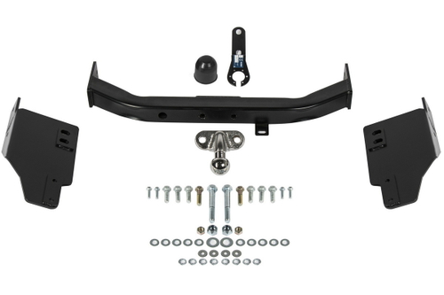 Фаркоп с элект. Smart, для Toyota Land Cruiser Prado 150 рестайлинг (Black Onyx) 2020-н.в., шар F, 1500/75 кг, F.5714.004, Berg (паспорт, сертификат)