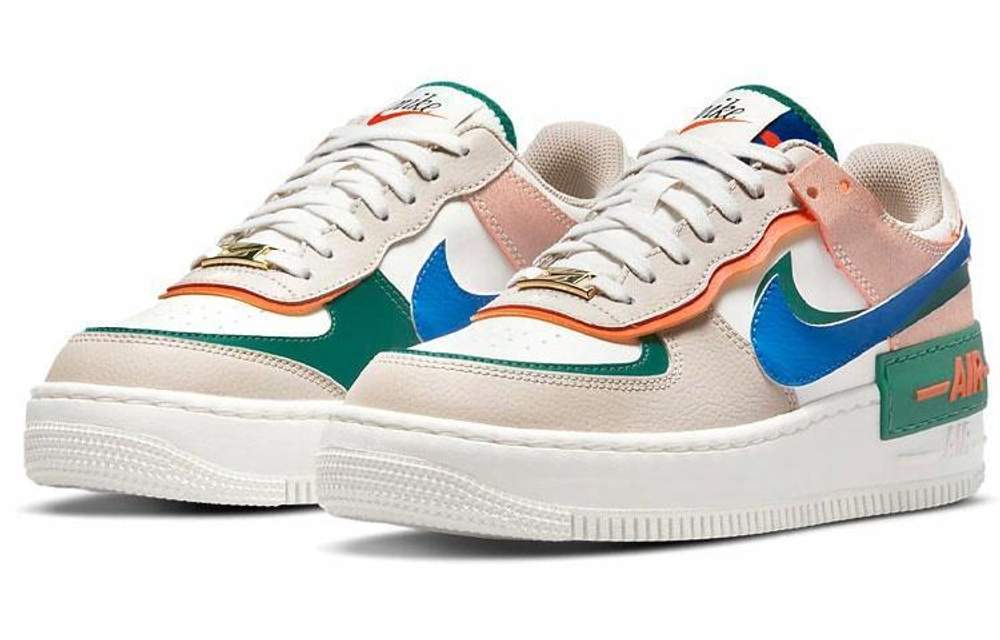 Кроссовки Nike Air Force 1 Low Shadow (Женская размерная сетка)