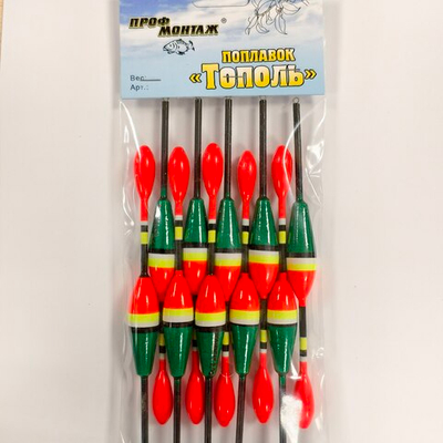 Набор поплавков ТОПОЛЬ 2g №298