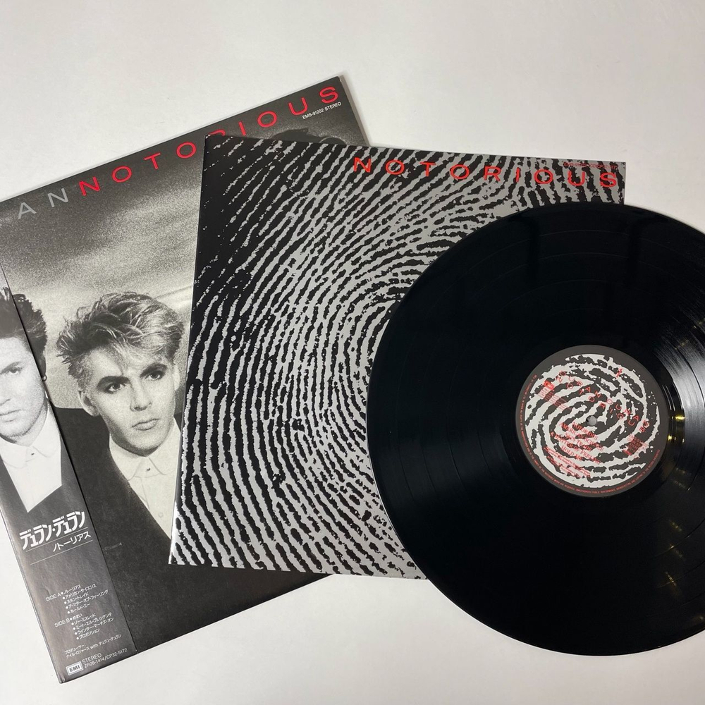 Винтажная виниловая пластинка LP Duran Duran Notorious (Japan 1986) (Obi) Skin Trade