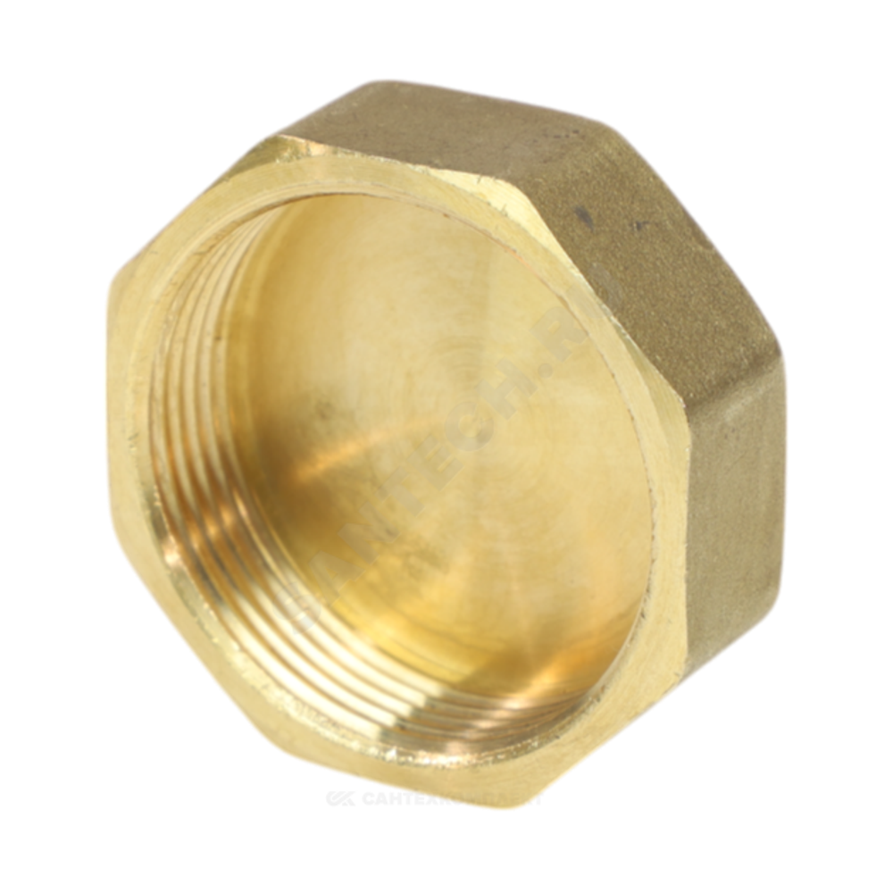 Заглушка латунь Ду 20 (3/4") ВР LD LD.65.504.20