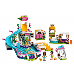 LEGO Friends: Летний бассейн 41313 — Heartlake Summer Pool — Лего Френдз Друзья Подружки