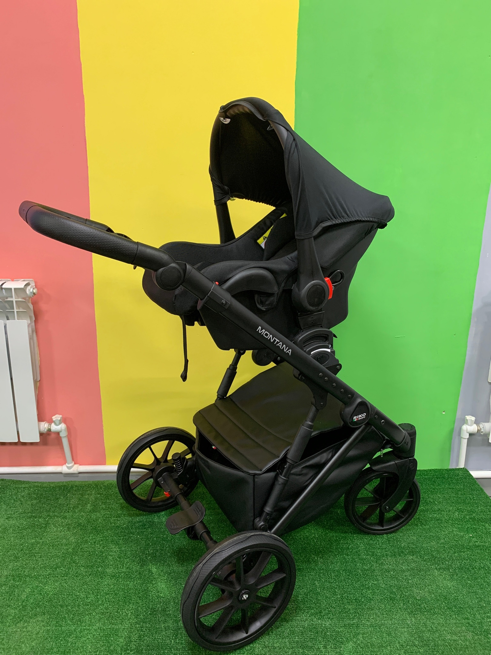 Коляска  MONTANA ECCO (3 в 1) (RIKO BASIC) 15 Ivory beige (бежевый)