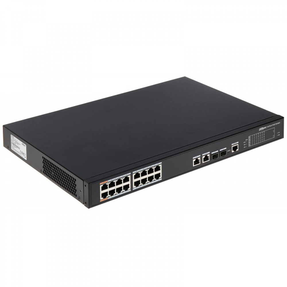 Сетевой PoE коммутатор DahuaDH-PFS4218-16ET-190