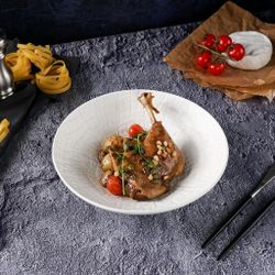 Салатник 1000 мл d 24 см h5,7 cм White Raw Wood P.L. Proff Cuisine [4]