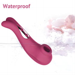 Вакуумный стимулятор клитора Clitoral Sucking Vibrator Cat красный