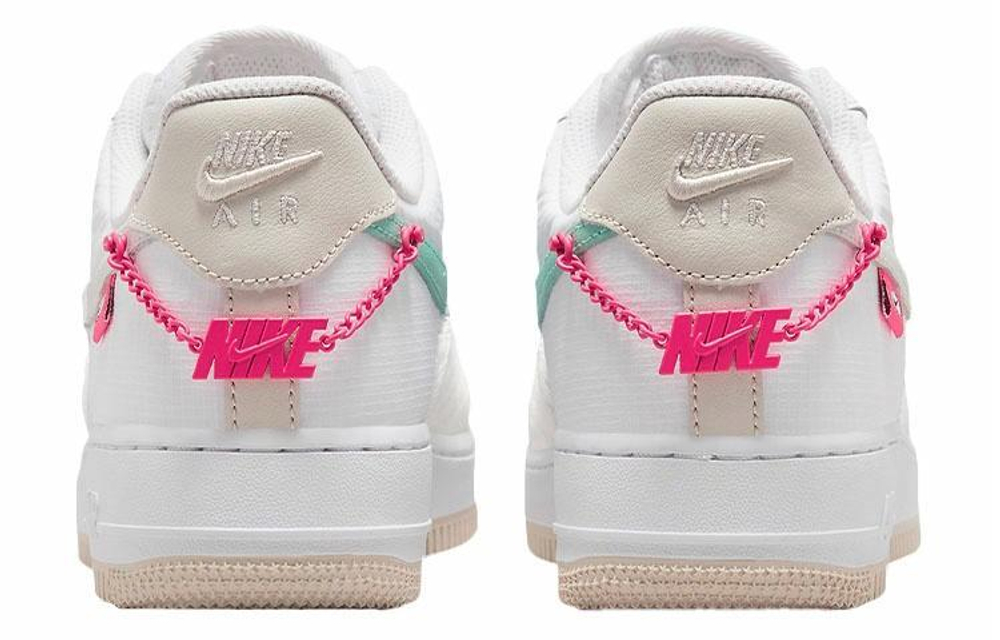 Кроссовки Nike Air Force 1 Low Pink Bling (Женская размерная сетка)