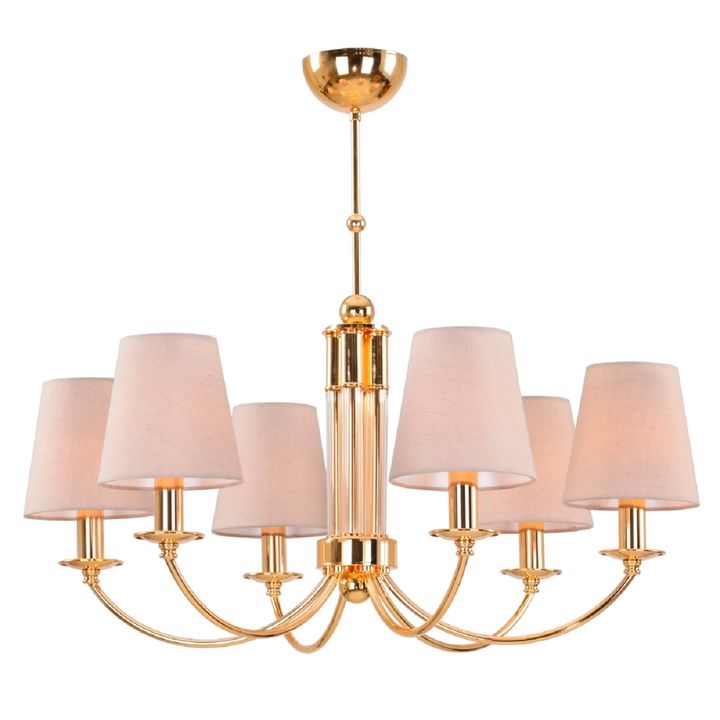 Подвесная люстра Crystal Lux Camila SP6 Gold