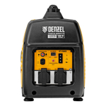 Генератор инверторный GT-2200iS, 2.2 кВт, 230 В, бак 4 л, закрытый корпус, ручной старт Denzel