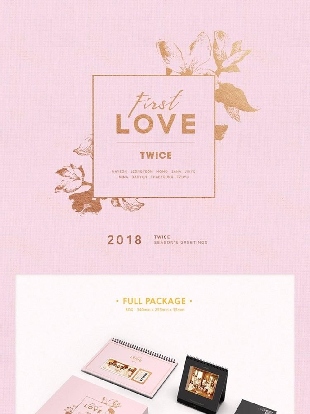товары Twice - First Love 2018 Season's Greetings