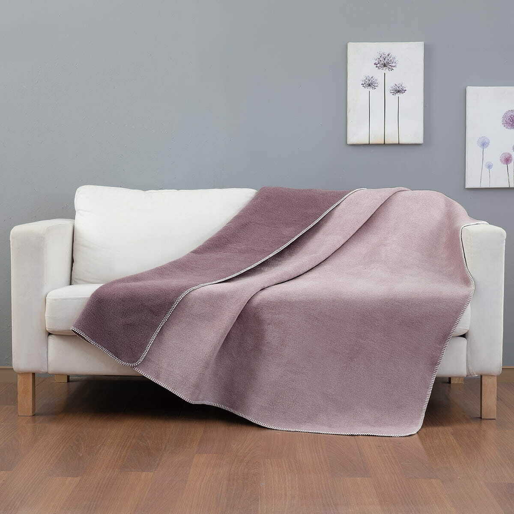 Плед 150x200 Arya home Melissa сухая роза