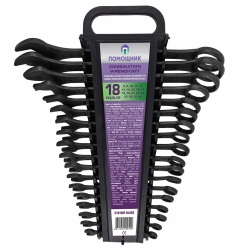 Набор ключей комбинированных 18пр. Помощник 5181MP Black