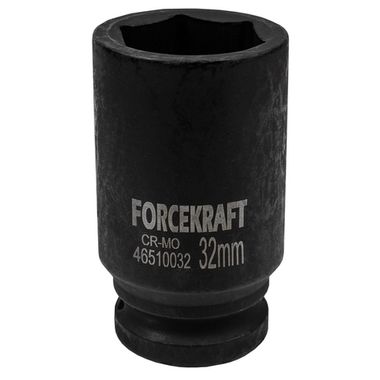 Головка ударная глубокая 3/4'', 32мм (6гр.) FORCEKRAFT FK-46510032