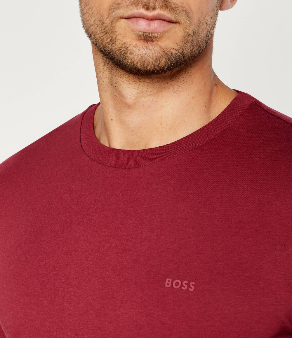 Футболка Thompson BOSS BLACK - бордовый(50468347)