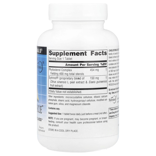 Source Naturals, Cholesterol Rescue™, 60 таблеток