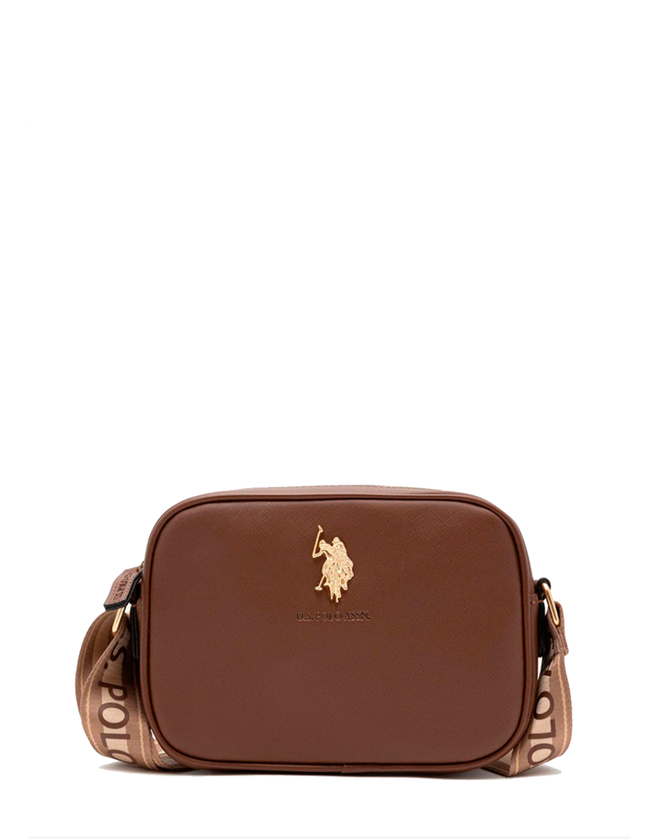 Кросс-боди сумка US Polo Assn | Шоколадный