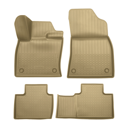Ковры в салон Norplast/Unidec для Geely Atlas PRO II в кузове FX11 (2024-), Бежевый, арт.NPA11-C24-033-B