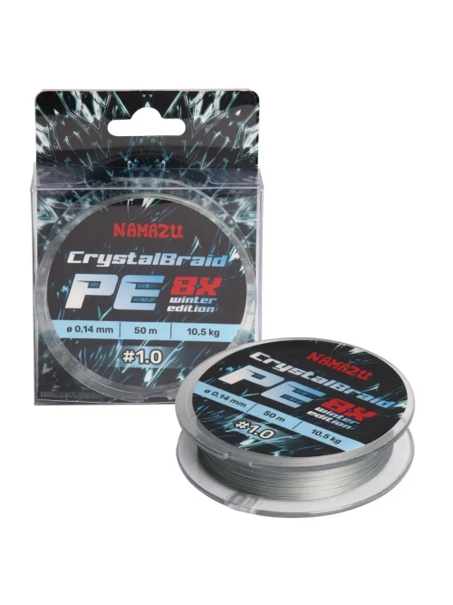 Шнур плетеный CrystalBraid PE 8Х