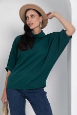 Блуза Барбара (изумрудная) Б12653-12 LT Collection