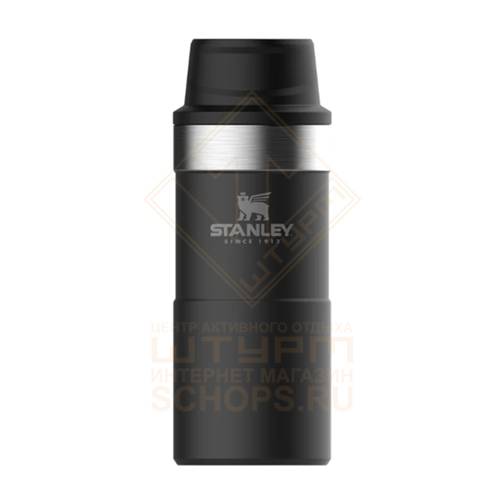 Термостакан Stanley Classic One Hand 0.47 л, Black