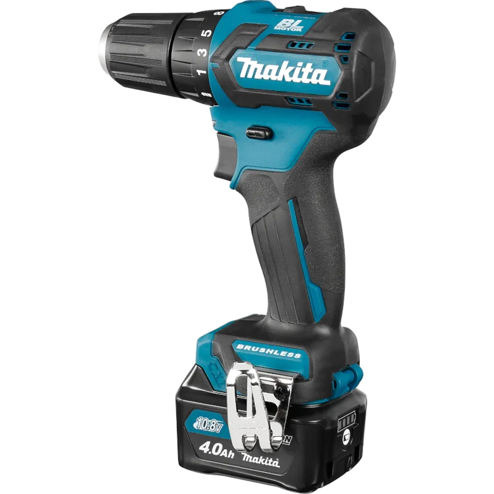 Makita DF332DWME дрель аккумуляторная (2 x 4 Ач, ЗУ)