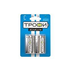 Батарейки Трофи LR14-2BL ENERGY POWER Alkaline | Трофи