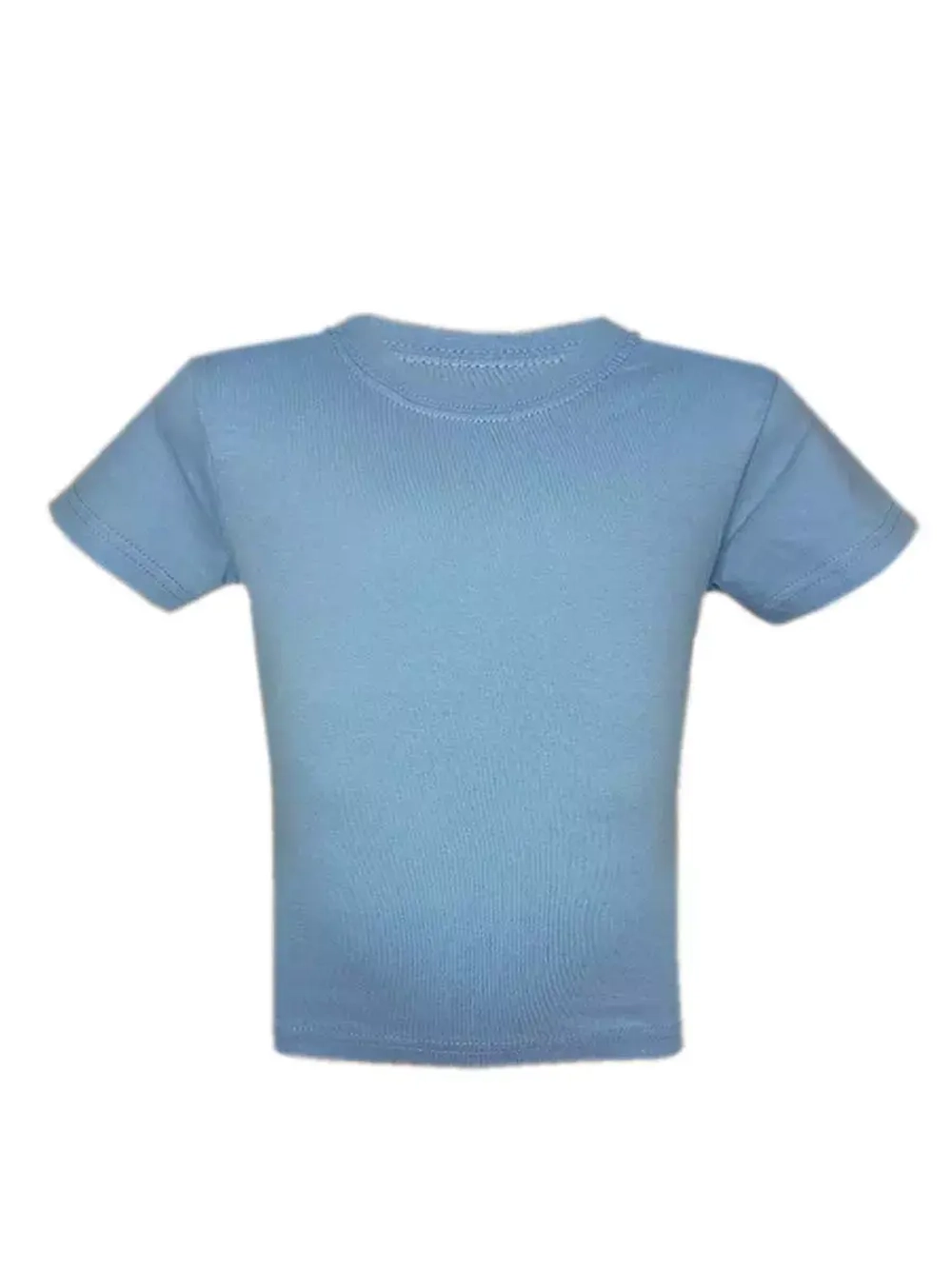 Футболка однотонная для садика и школы