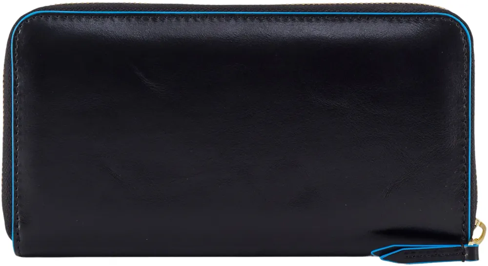 Кошелек женский Piquadro Blue Square черный из натуральной кожи (PD1515B2R/N) 4