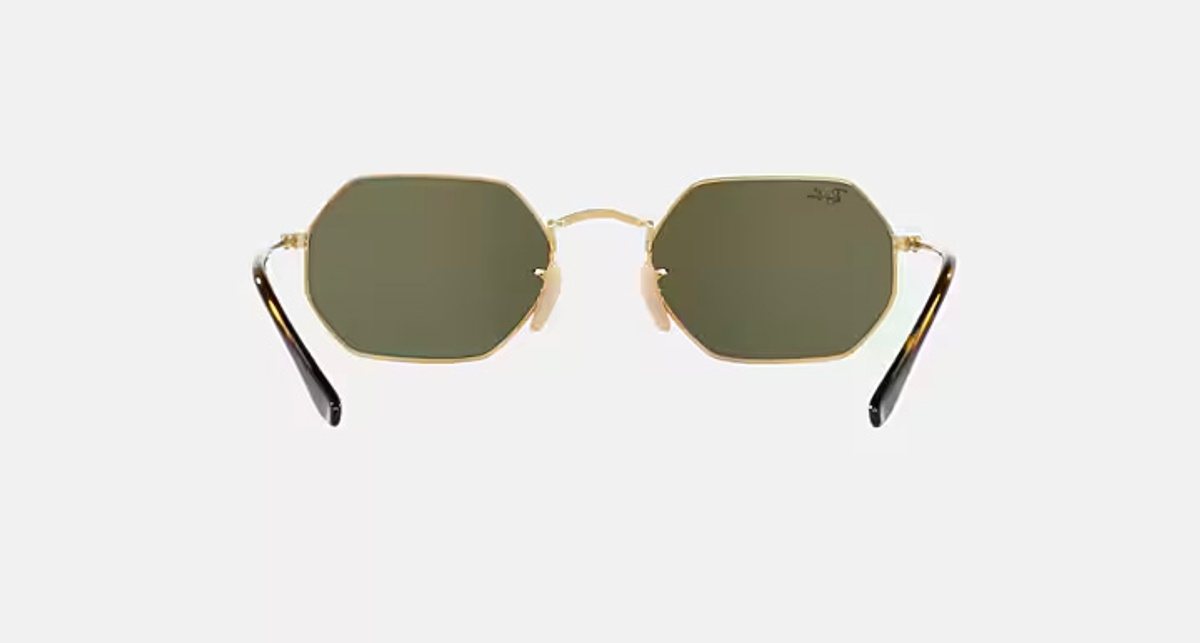 RAY-BAN OCTAGONAL FLASH LENSES RB3556N 001/30