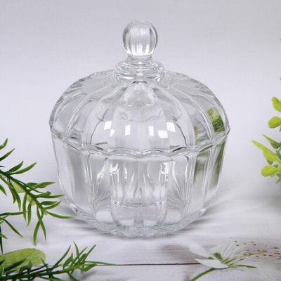 Сахарница стеклянная 200мл «Ажур» 8,5*10см