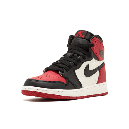 Кроссовки Air Jordan 1 Retro High OG BG Bred Toe