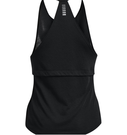 Топ теннисный Under Armour Women's UA Streaker Run Tank - black/reflective