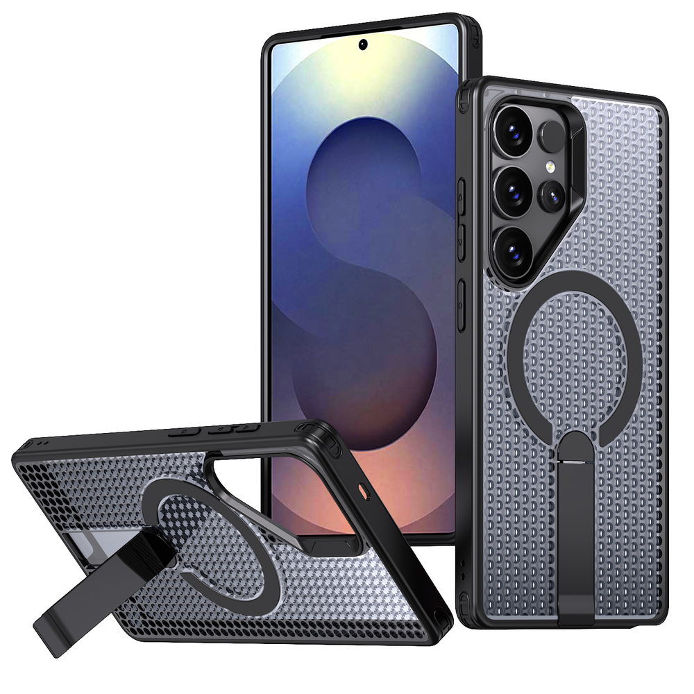 Прозрачный чехол Mesh Pro Magnetic Case для Samsung Galaxy S25 Ultra