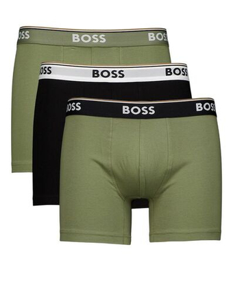 Мужские спортивные боксеры BOSS Power Boxer Briefs 3P - открыть разное
