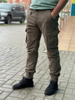 Джоггеры In-Yesir манжет Хаки