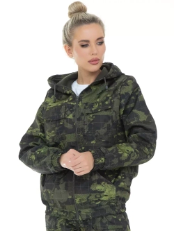 Спортивный костюм камуфляжный на флисе с Рипстопом RWFCITY