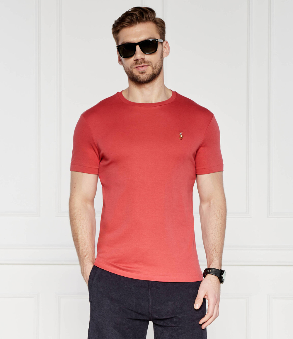 Футболка POLO RALPH LAUREN - коралловый(710740727)