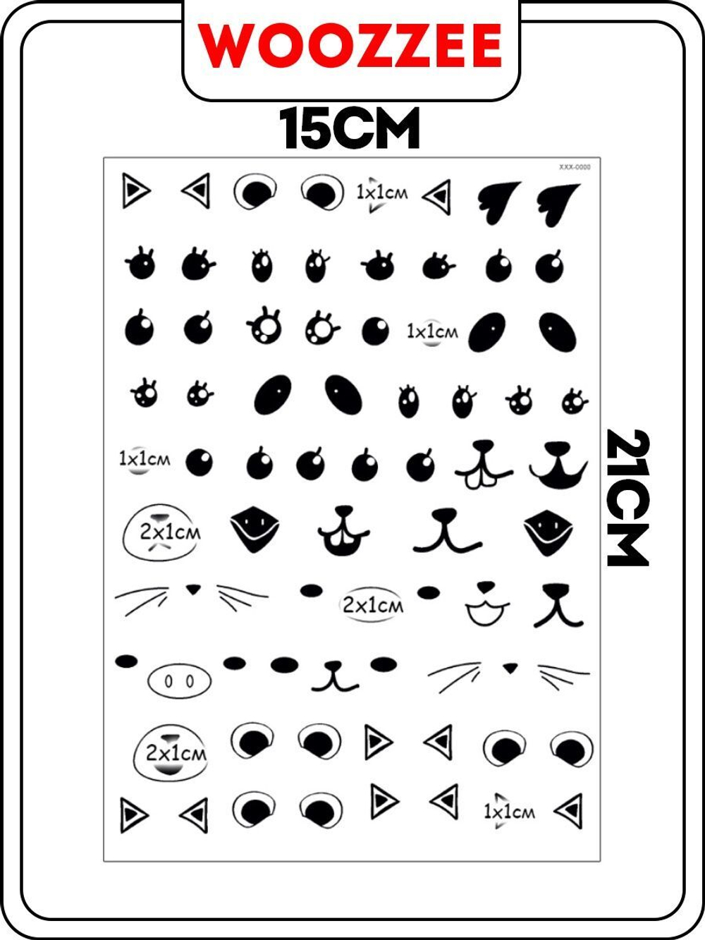 Наклейки-стикеры "На Пасху Смайлики зверюшки"