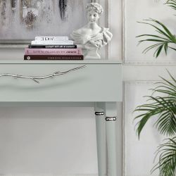 Консоль Арт Колор matte Классик Сильвер Серый дым матовый