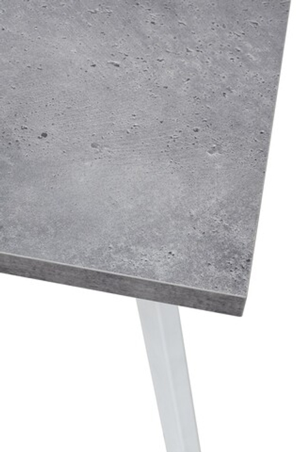 Стол М-City DISAUR Брик М (Brick M) 140 Бетон Портленд, Белый