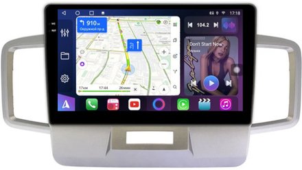 Магнитола для Honda Freed, Freed Spike 2008-2016 (планшет сверху) - FarCar 9518F1 монитор 10.36" QLED на Android 14, TS18, CarPlay, 4G SIM-слот