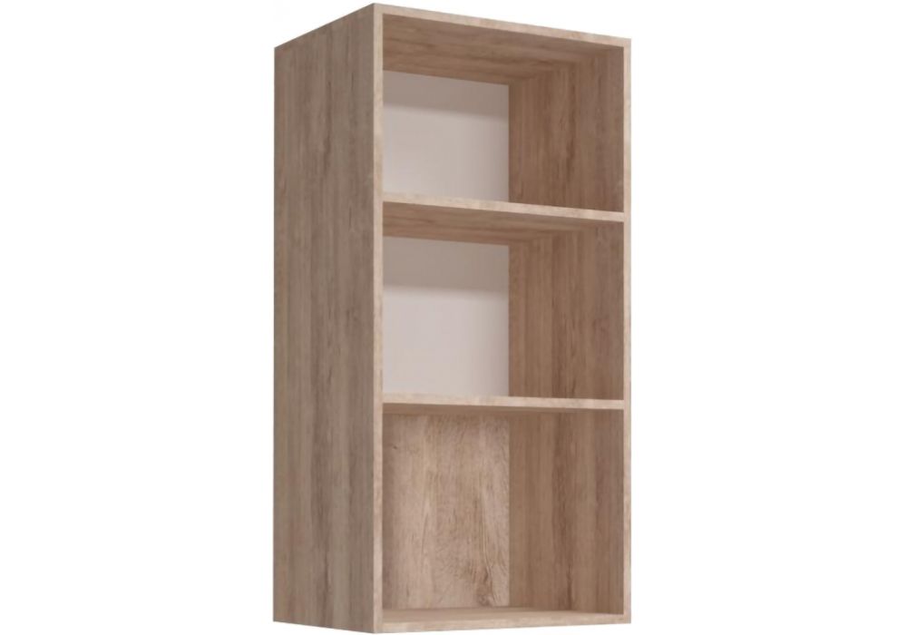 Шкаф навесной Мариус М-05 дуб баррик / белый матовый